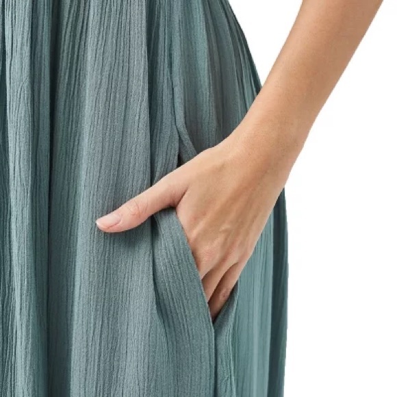 Frye Button up Midi Dress - NWOT - Picture 5 of 7